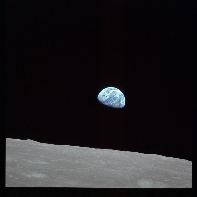 jordoppgang sett frå Apollo 8